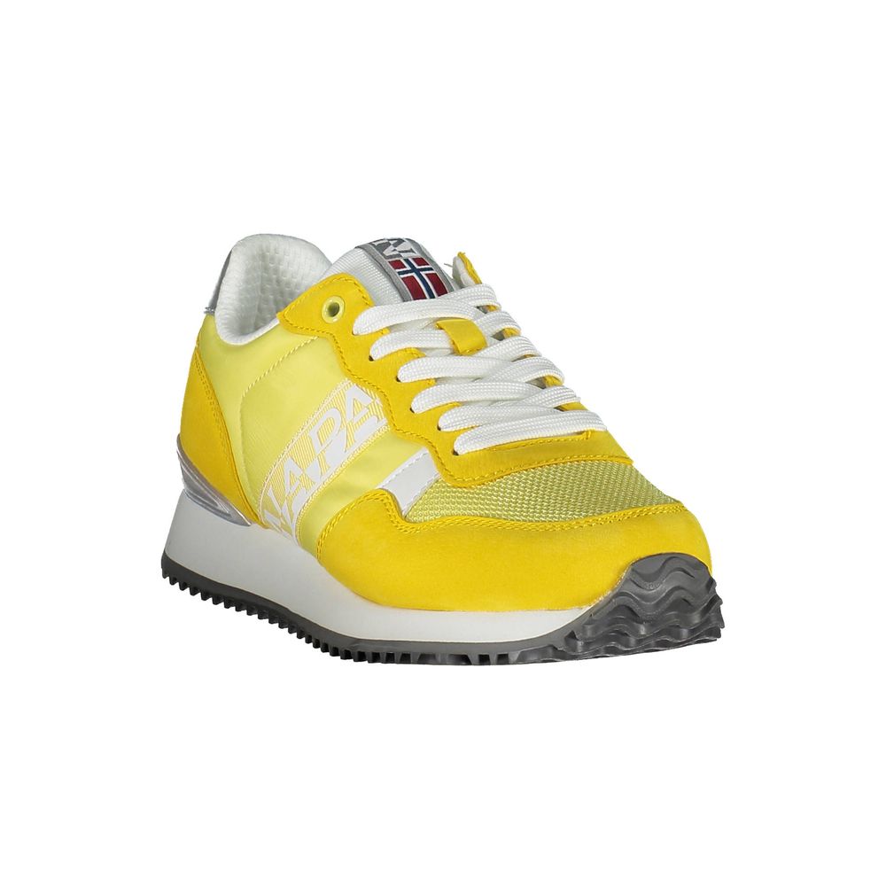 Napapijri Yellow Polyester Women Sneaker - EU40/US10