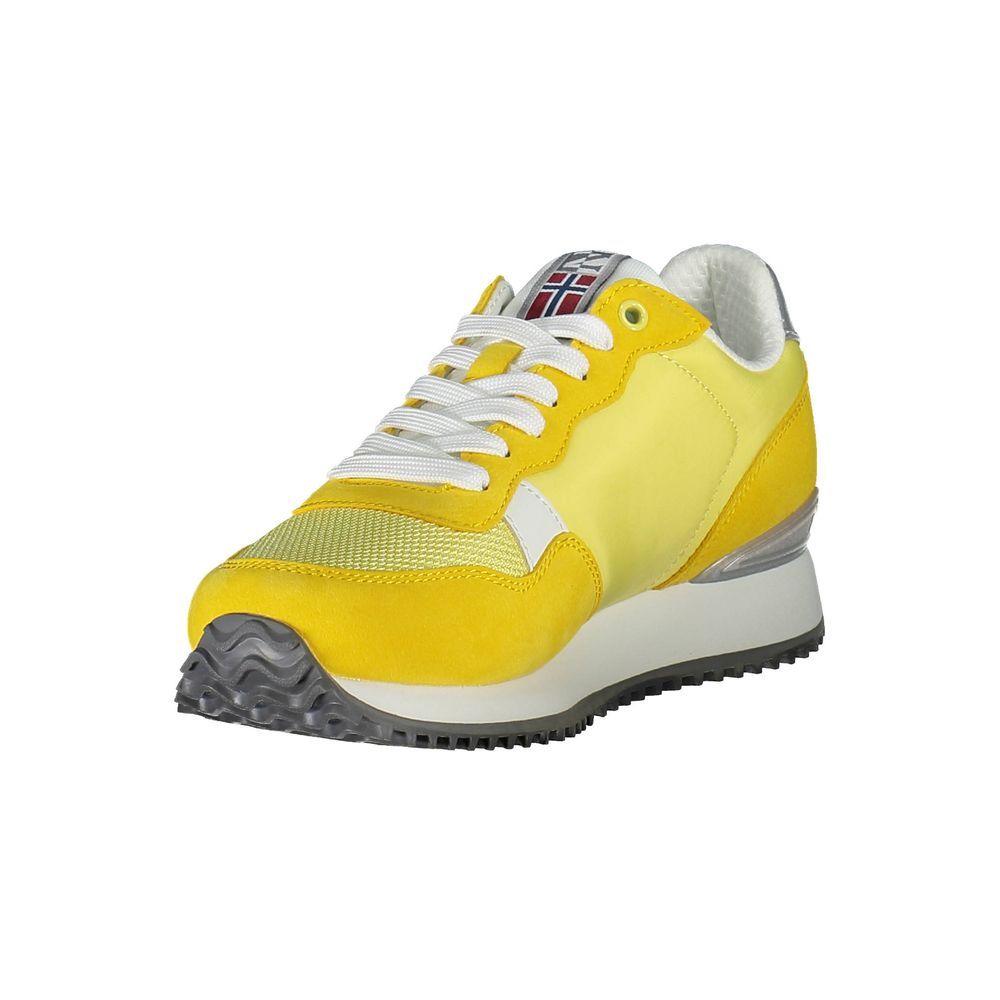 Napapijri Yellow Polyester Women Sneaker - EU40/US10