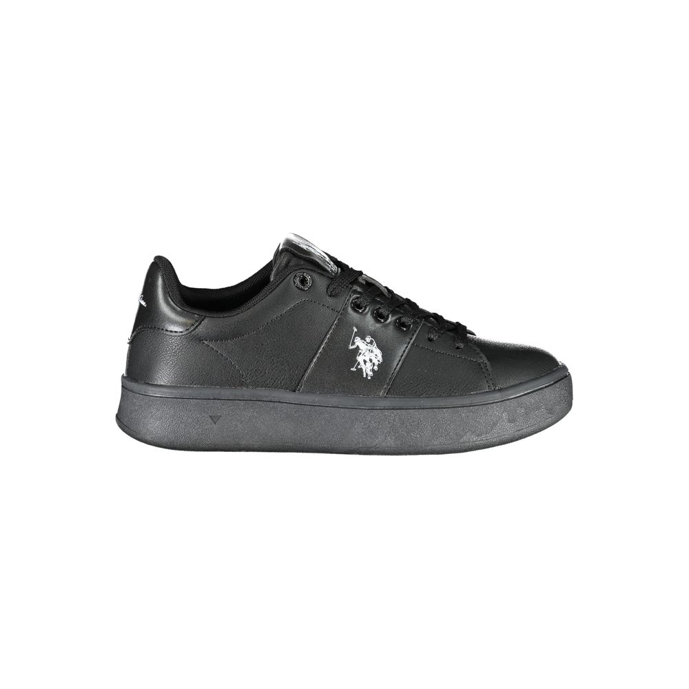 U.S. POLO ASSN. Black Polyethylene Women Sneaker - EU39/US9