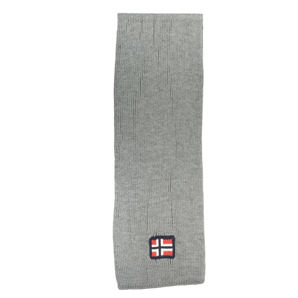 Norway 1963 Gray Acrylic Scarf