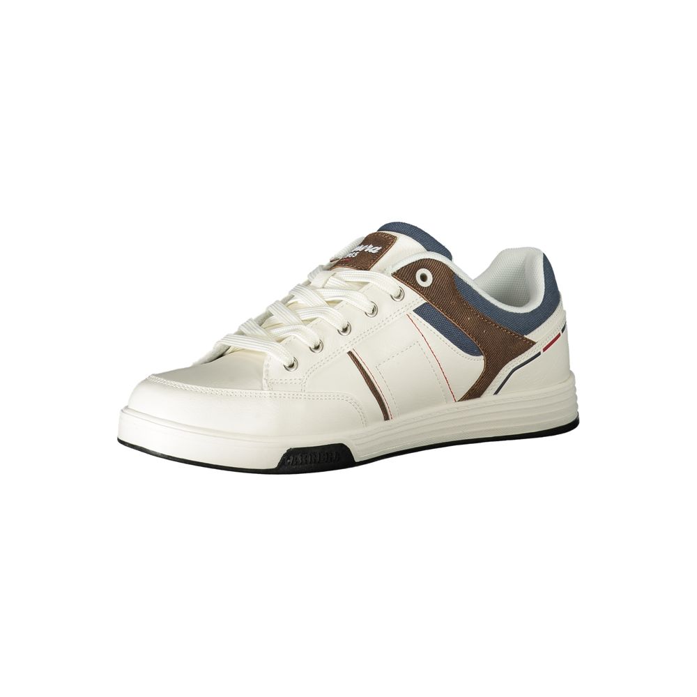 Carrera White Polyester Sneaker - EU44/US11