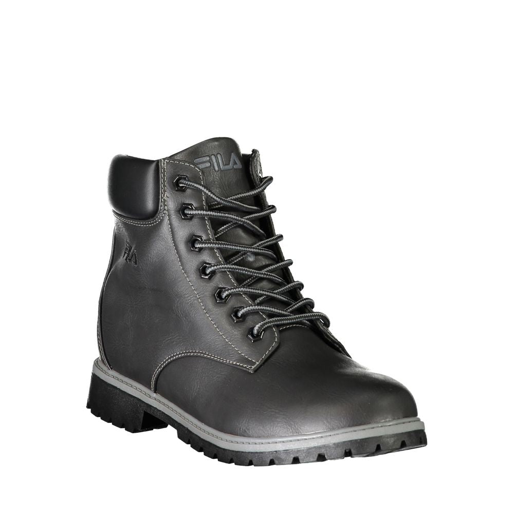 Fila Black Polyester Men Boot - EU41/US8