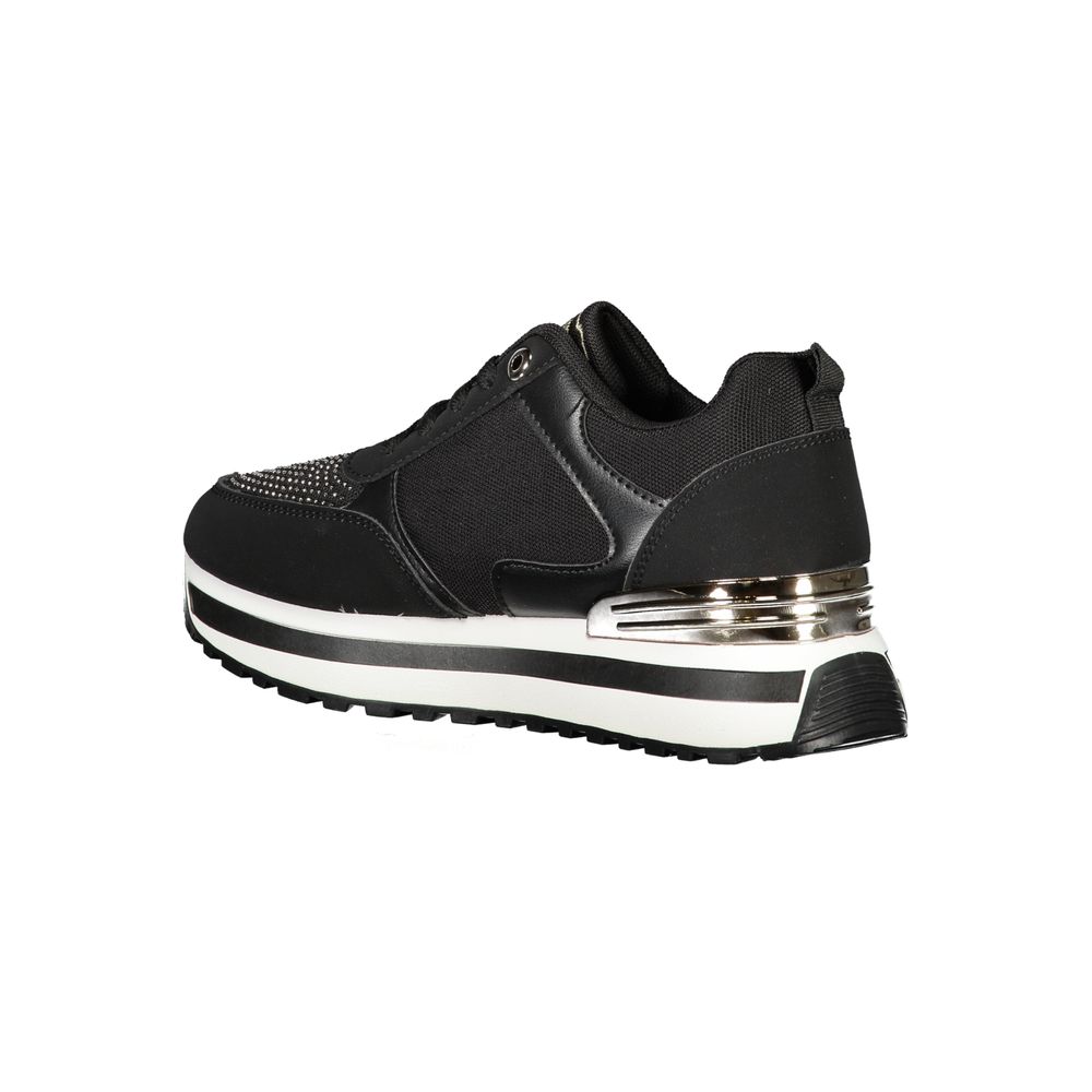 Laura Biagiotti Black Polyester Women Sneaker - EU38/US8