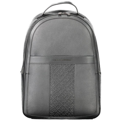 Tommy Hilfiger "Black Polyethylene Men Backpack"