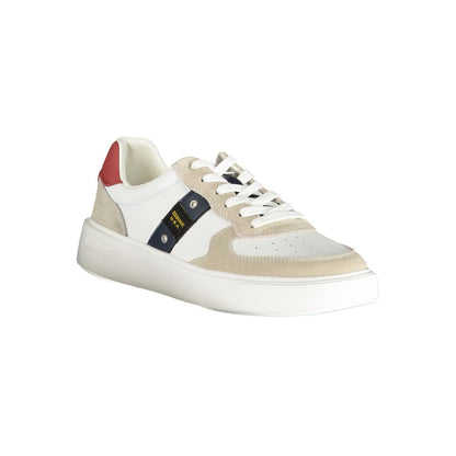 Blauer White Polyethylene Men Sneaker