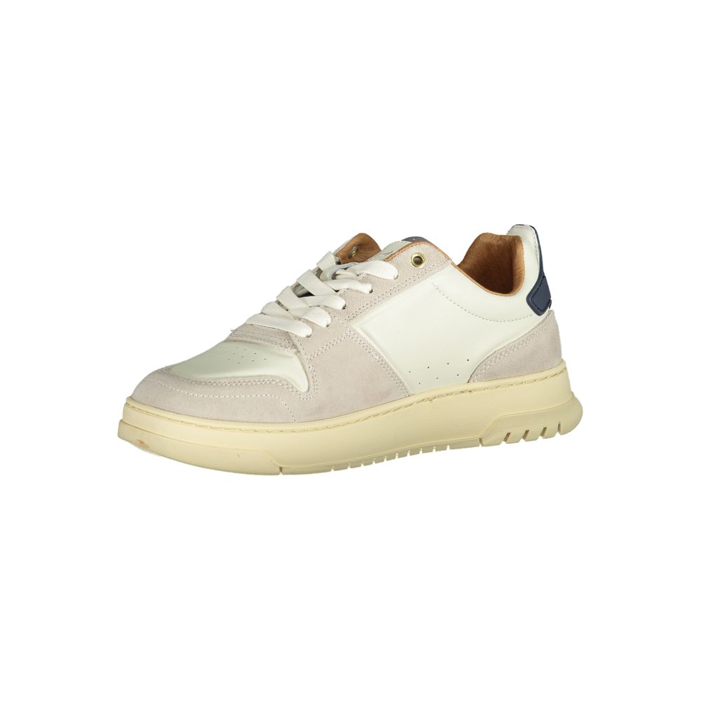 Blauer White Polyethylene Men Sneaker