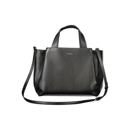 Coccinelle Black Leather Women Handbag