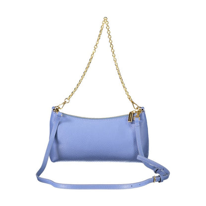 Coccinelle Light Blue Leather Women Handbag