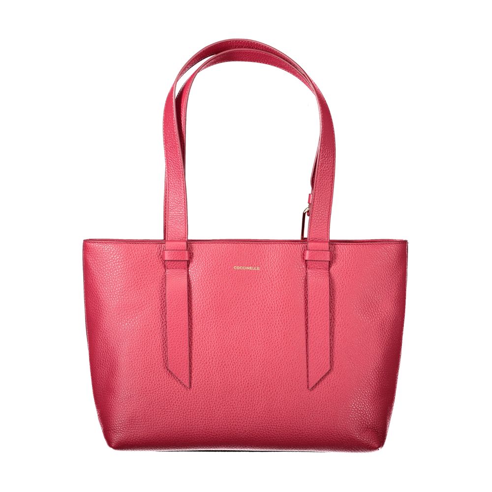 Coccinelle Red Leather Women Handbag