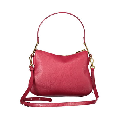 Coccinelle Red Leather Women Handbag