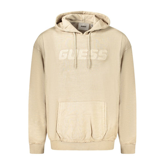 Guess Jeans Beige Cotton Men Sweater