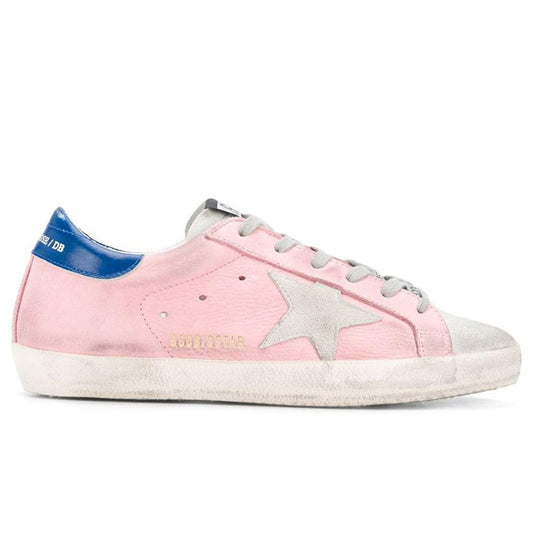 Golden Goose Pink Leather Di Calfskin Sneaker - EU39/US9