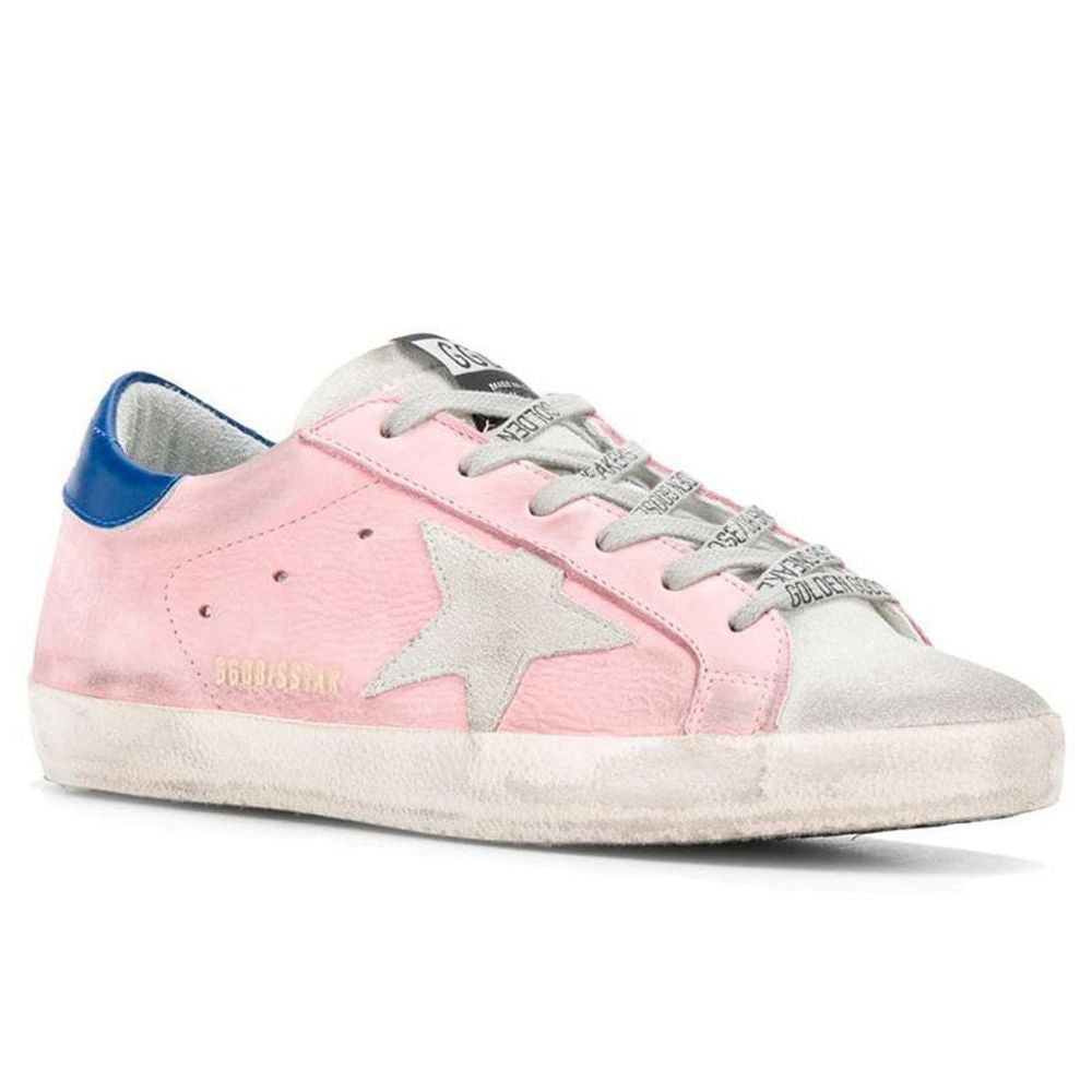 Golden Goose Pink Leather Di Calfskin Sneaker - EU39/US9