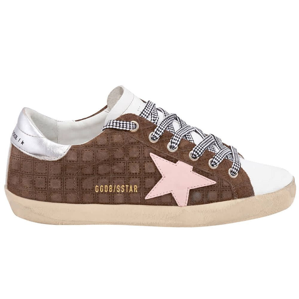 Golden Goose Brown Leather Di Calfskin Sneaker - EU39/US9