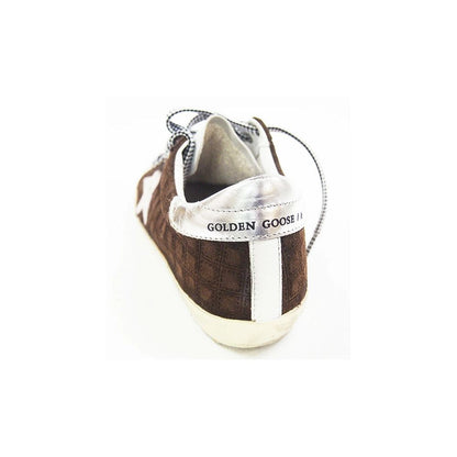 Golden Goose Brown Leather Di Calfskin Sneaker - EU39/US9