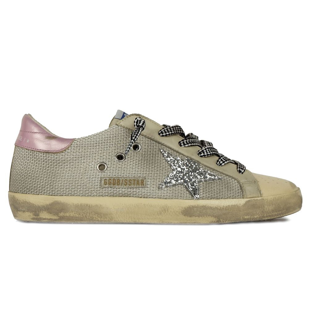 Golden Goose Gray Leather Di Calfskin Sneaker - EU39/US9