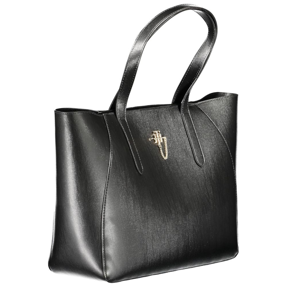 Tommy Hilfiger Black Polyethylene Women Handbag