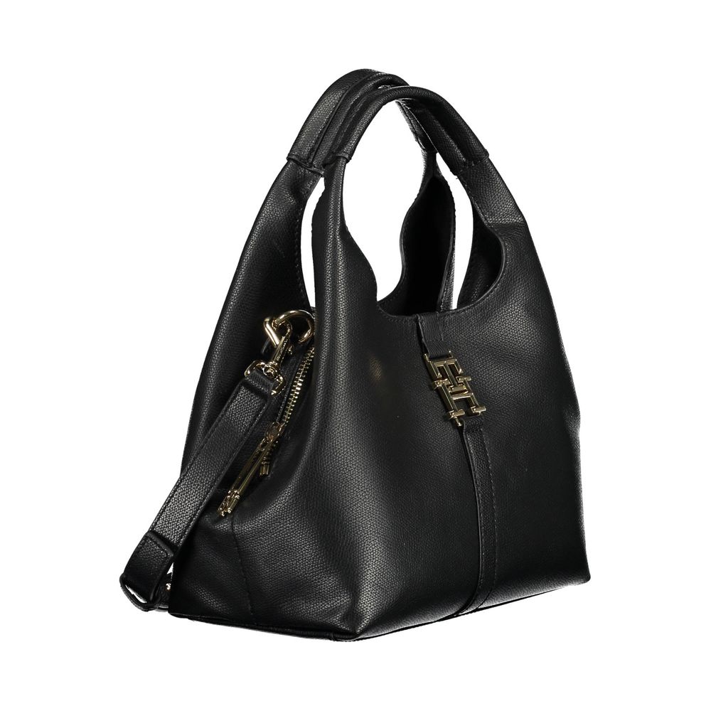 Tommy Hilfiger Black Polyethylene Women Handbag