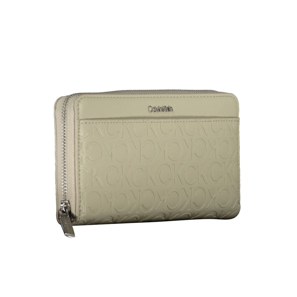 Calvin Klein Beige Polyethylene Women Wallet