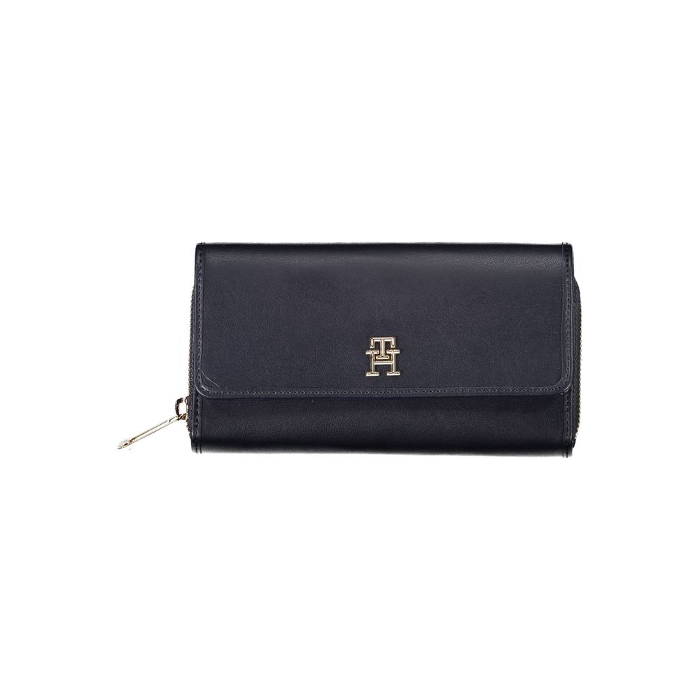 Tommy Hilfiger Blue Polyethylene Women Wallet