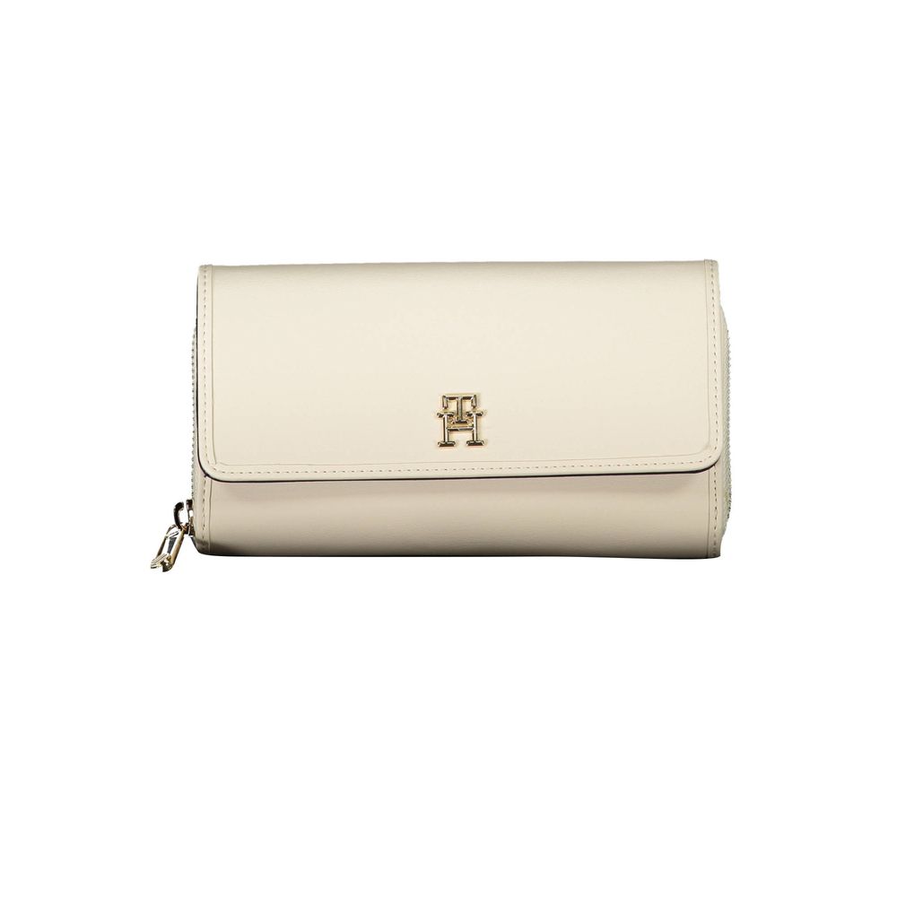 Tommy Hilfiger White Polyethylene Women Wallet