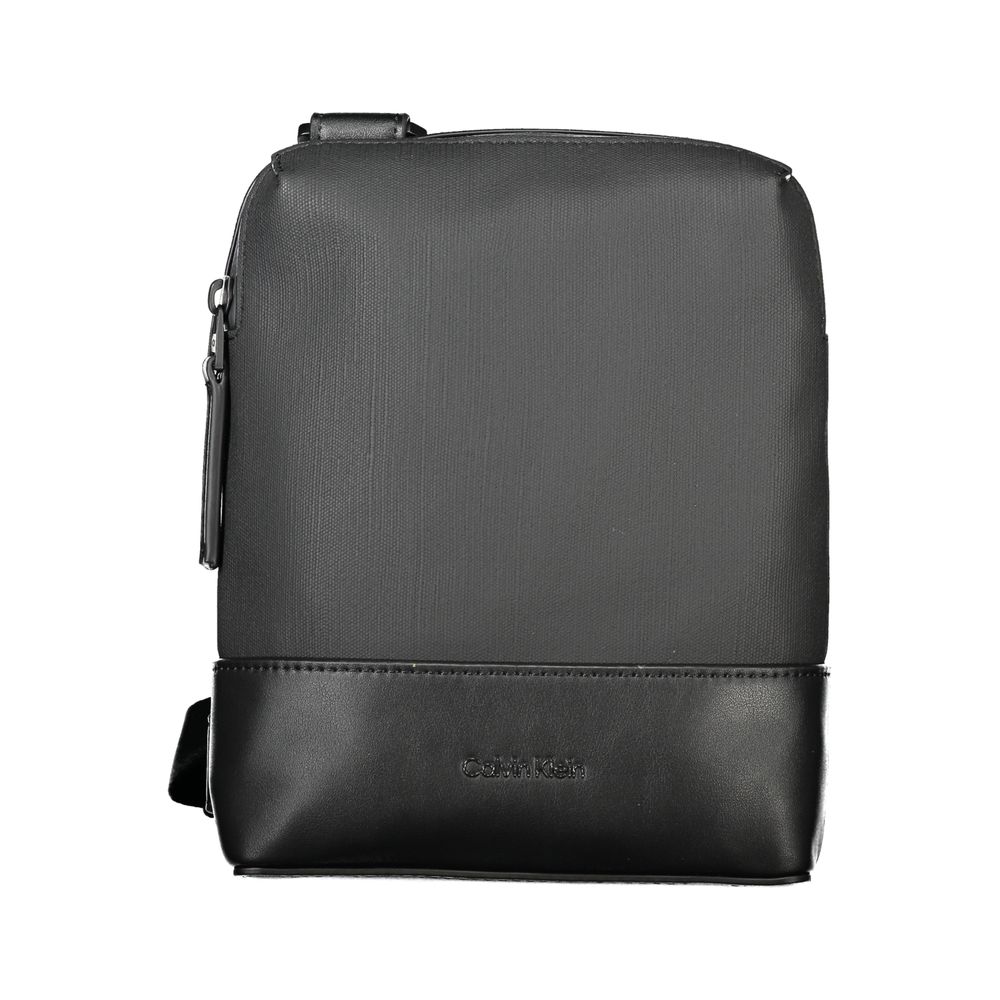 Calvin Klein Black Polyester Men Shoulder Bag