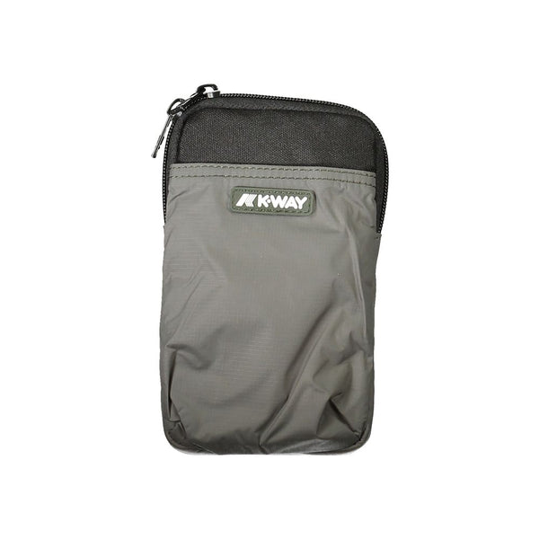 K-WAY Green Polyamide Men Shoulder Bag