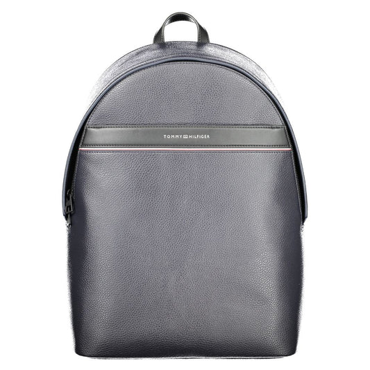 Tommy Hilfiger Blue Polyethylene Men Backpack