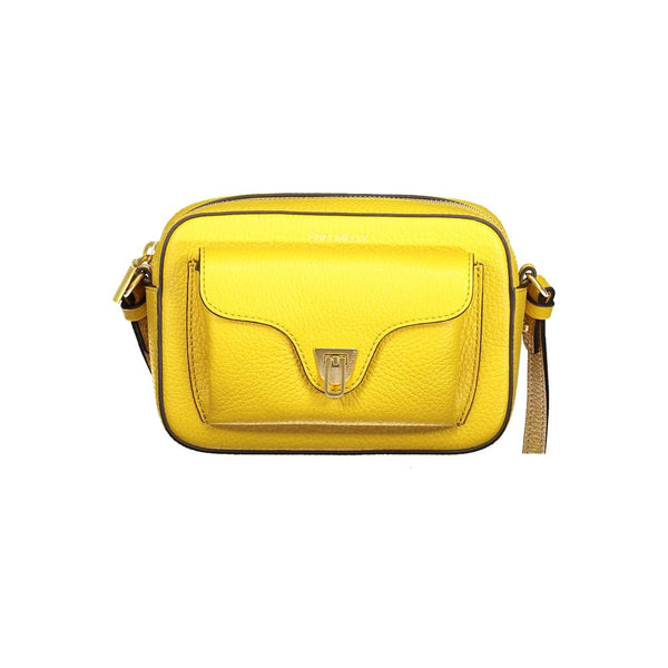 Coccinelle Yellow Leather Women Handbag