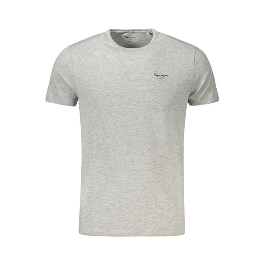 Pepe Jeans Gray Cotton T-Shirt