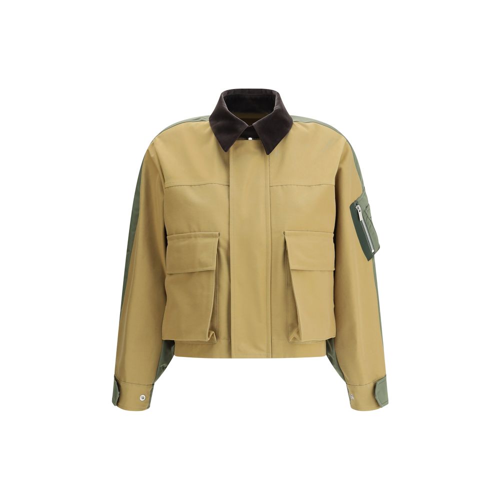 Sacai Paneled design Jacket