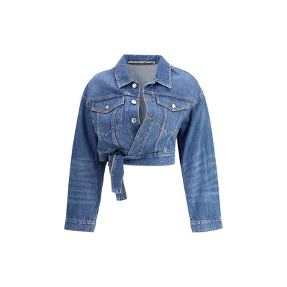 Alexander Wang Cropped Denim Jacket