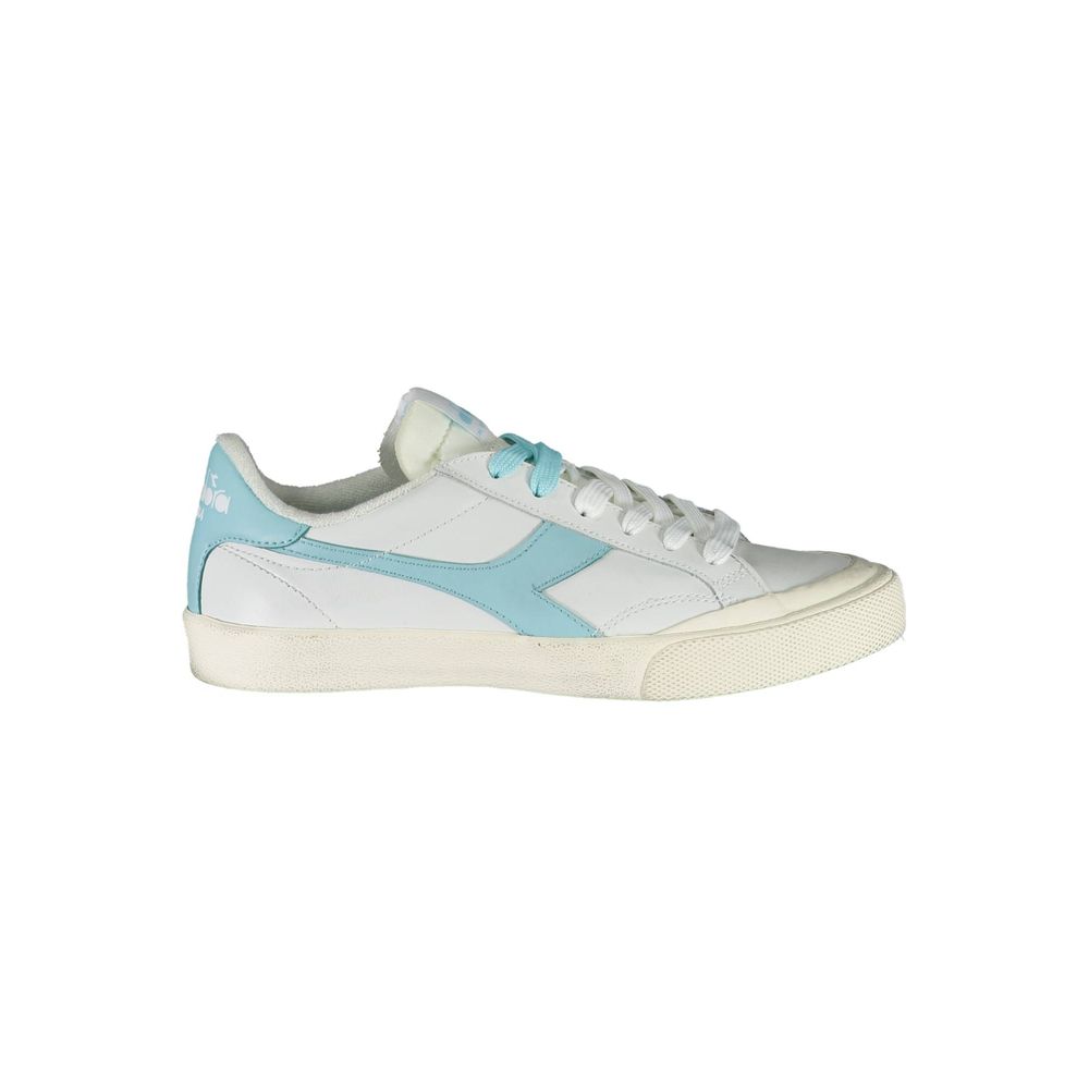 Diadora White Leather Women Sneaker - EU36.5/US6.5