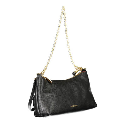 Coccinelle Black Leather Handbag