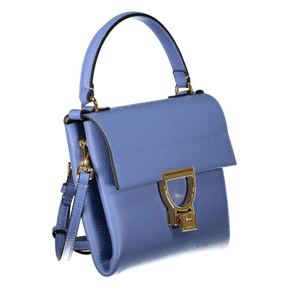 Coccinelle Light Blue Leather Women Handbag