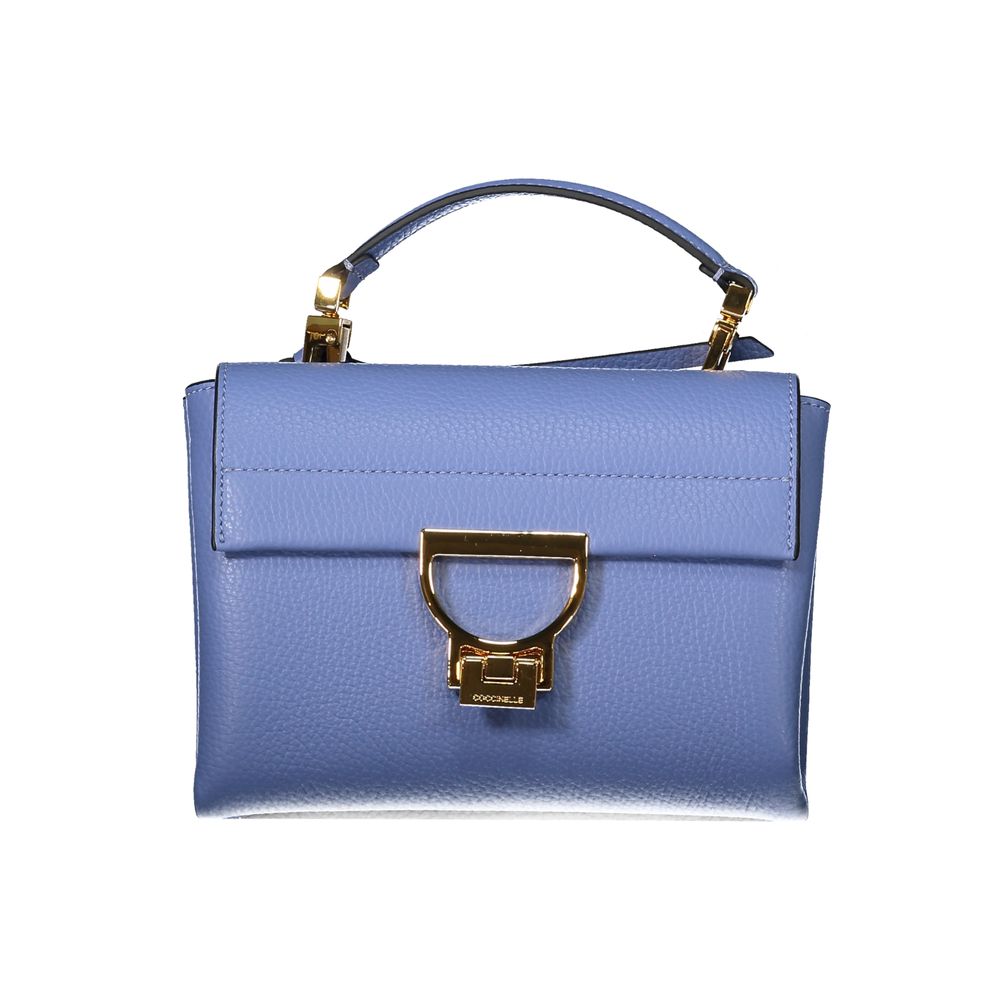 Coccinelle Light Blue Leather Women Handbag