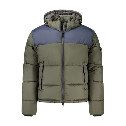 North Sails Green Polyester Men Jacket