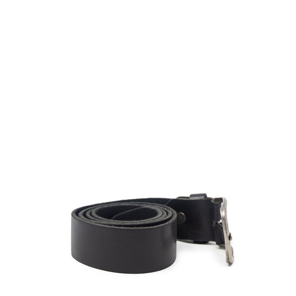 Jack Jones Black Leather Belt