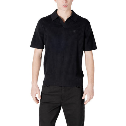 Calvin Klein Jeans Black Cotton T-Shirt