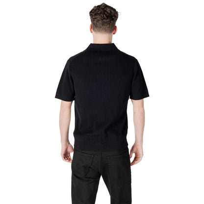 Calvin Klein Jeans Black Cotton T-Shirt