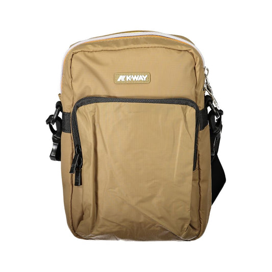 K-WAY Brown Polyamide Men Shoulder Bag