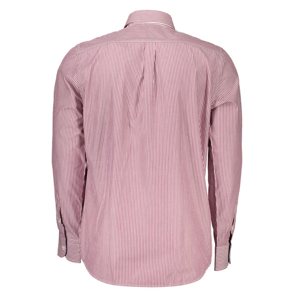 Harmont & Blaine Elegant Pink Narrow Fit Long Sleeve Shirt - XXL