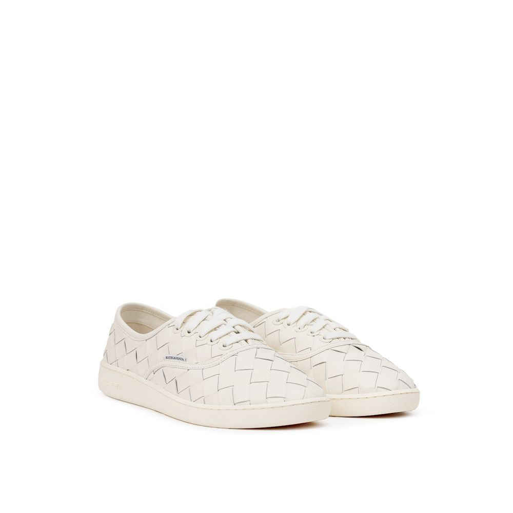 Bottega Veneta White Leather Sneaker - EU40/US7