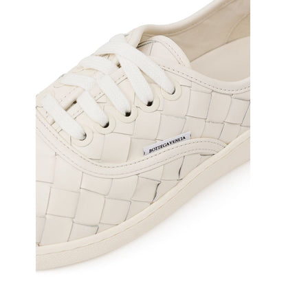 Bottega Veneta White Leather Sneaker - EU40/US7