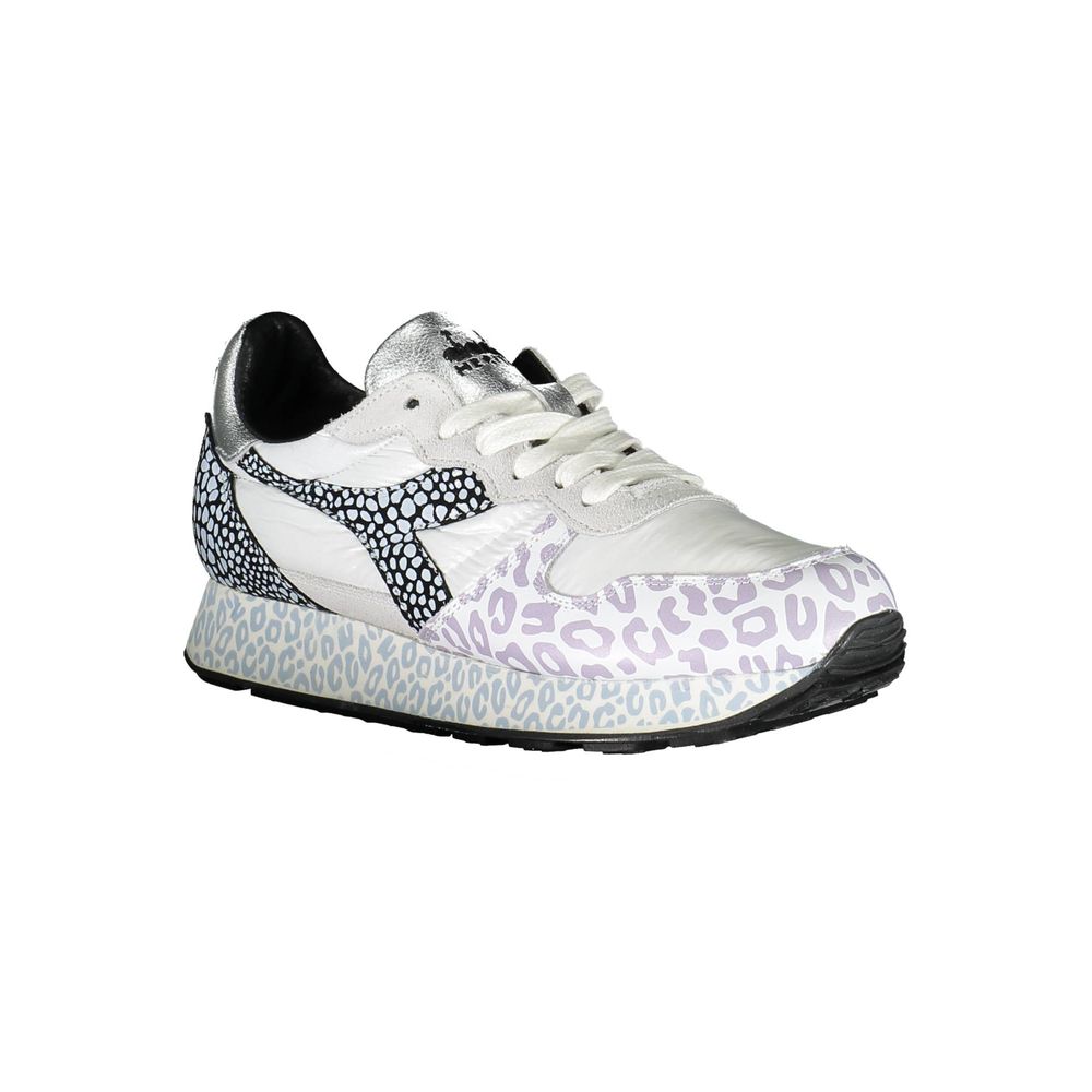 Diadora White Fabric Women Sneaker - EU36.5/US6.5