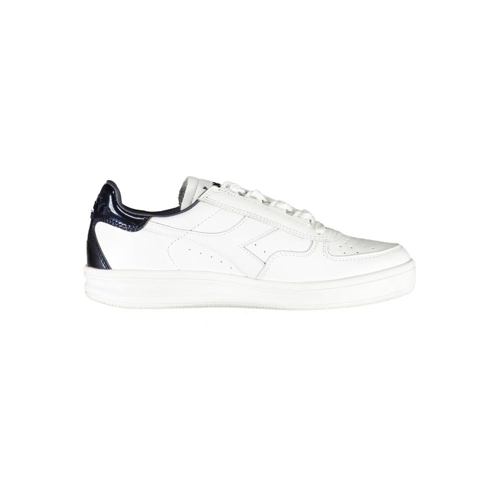 Diadora White Leather Women Sneaker - EU36.5/US6.5