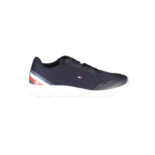 Tommy Hilfiger Blue Polyester Men Sneaker - EU41/US8