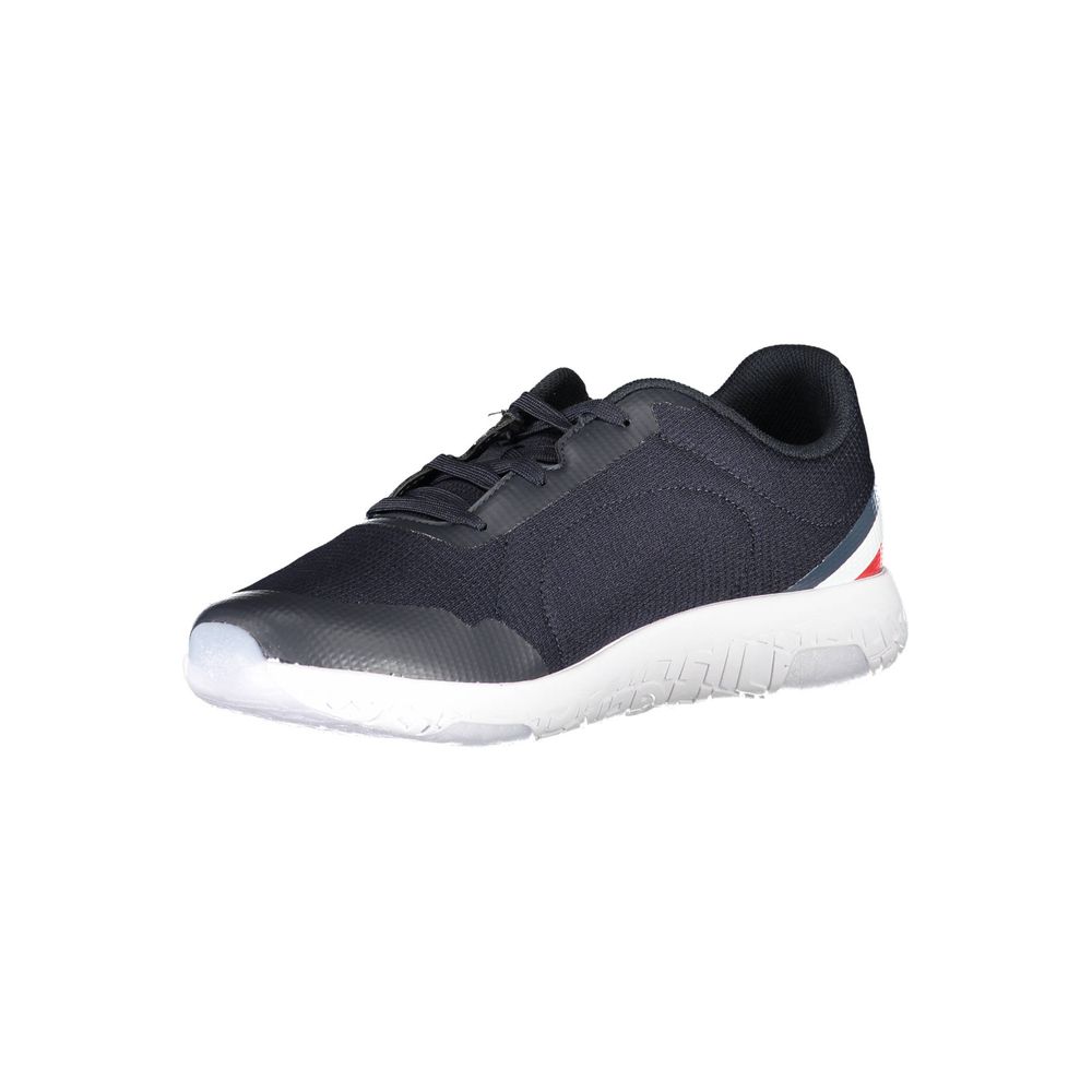 Tommy Hilfiger Blue Polyester Men Sneaker - EU41/US8