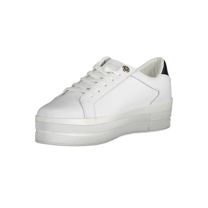 Tommy Hilfiger White Polyethylene Women Sneaker - EU41/US11