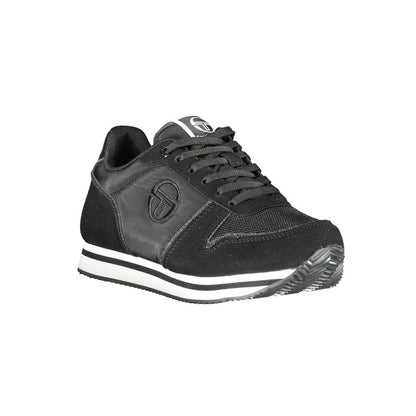 Sergio Tacchini Black Polyester Women Sneaker - EU37/US7